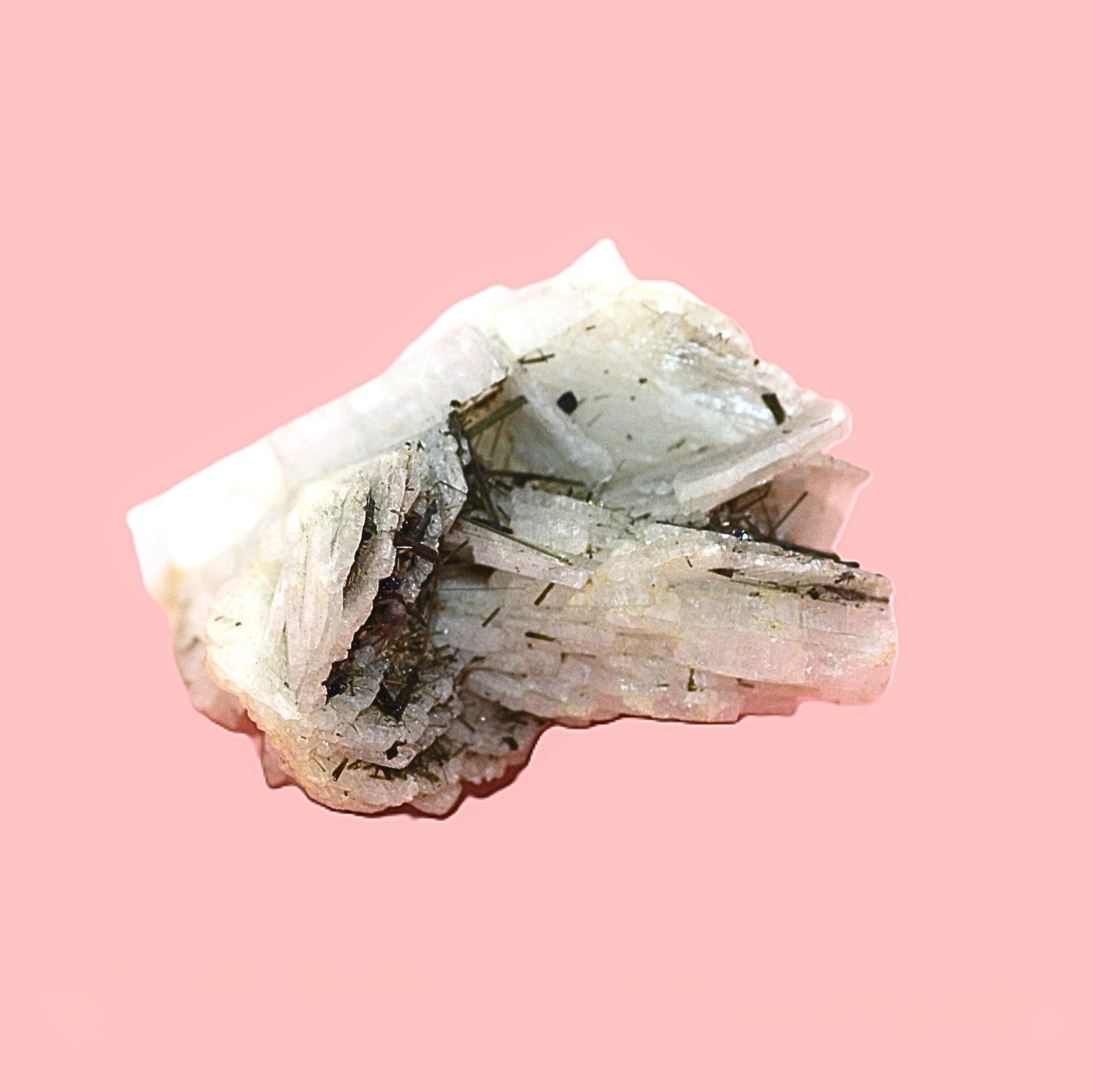 Baryte et Aiguilles d'Epidote - 221 g